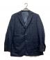 MITSUMINE（ミツミネ）の古着「チェック段返り3Bテーラードジャケット」｜ネイビー
