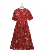 PINK HOUSEピンクハウス）の古着「ワンピース」｜レッド