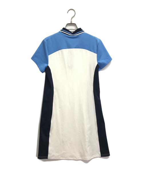 RLX RALPH LAUREN（アールエルエックスラルフローレン）RLX RALPH LAUREN (アールエルエックスラルフローレン) 半袖ワンピース ホワイト サイズ:Sの古着・服飾アイテム