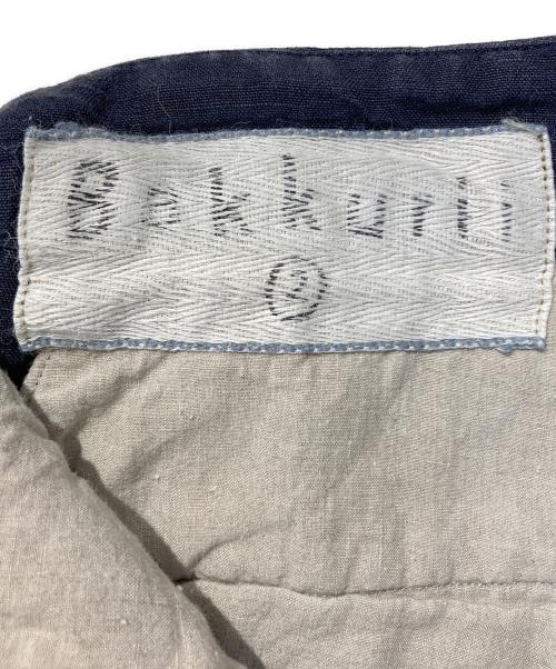 bakkurii（バクリ）bakkurii (バクリ) パンツ ネイビー サイズ:SIZE 2の古着・服飾アイテム