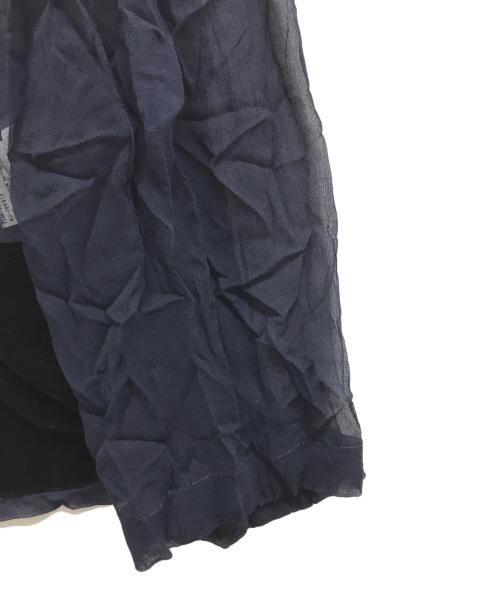 ROBE DE CHAMBRE COMME DES GARCONS（ローブドシャンブル コムデギャルソン）ROBE DE CHAMBRE COMME DES GARCONS (ローブドシャンブル コムデギャルソン) ブラウス ネイビー サイズ:記載なしの古着・服飾アイテム