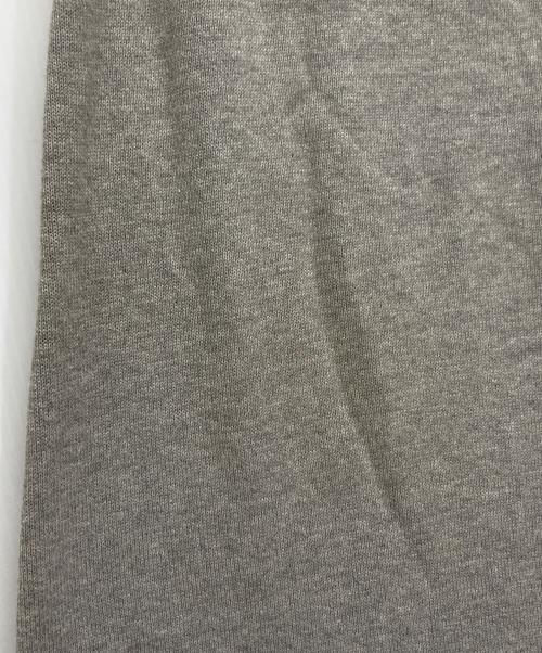 tricot COMME des GARCONS（トリココムデギャルソン）tricot COMME des GARCONS (トリココムデギャルソン) ステッチデザインスウェットスカート グレー サイズ:Mの古着・服飾アイテム