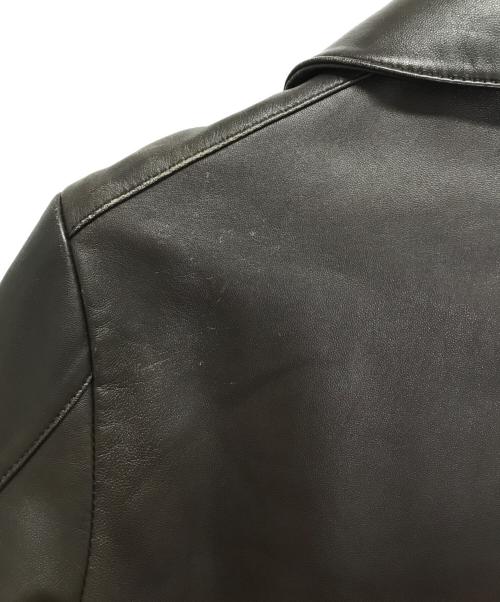 ANTEPRIMA（アンテプリマ）ANTEPRIMA (アンテプリマ) ラムレザーブルゾン ネイビー サイズ:XLの古着・服飾アイテム