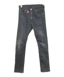 Vivienne Westwood man（ヴィヴィアン ウェストウッド マン）の古着「オーブデザインスキニーデニムパンツ」｜ブラック