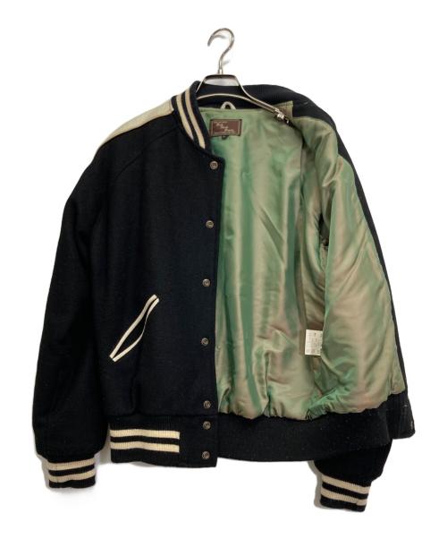 BACK STREET CRAWLER（バックストリートクローラー）BACK STREET CRAWLER (バックストリートクローラー) スタジャン ブラック サイズ:Lの古着・服飾アイテム