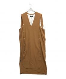 1% SHUHEI OGAWA（イチパーセント シュウヘイオガワ）の古着「ワンピース」｜ブラウン