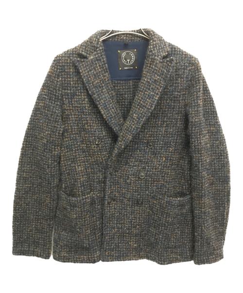 T-JACKET By TONELLO（ティージャケット バイ トネッロ）T-JACKET By TONELLO (ティージャケット バイ トネッロ) ジャケット ブラウン サイズ:Sの古着・服飾アイテム
