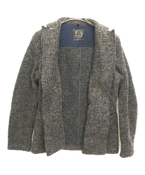 T-JACKET By TONELLO（ティージャケット バイ トネッロ）T-JACKET By TONELLO (ティージャケット バイ トネッロ) ジャケット ブラウン サイズ:Sの古着・服飾アイテム
