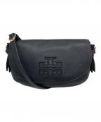 TORY BURCHトリーバーチ）の古着「ハーパーショルダーバッグ」｜ブラック