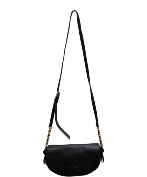 TORY BURCH（トリーバーチ）TORY BURCH (トリーバーチ) ハーパーショルダーバッグ ブラックの古着・服飾アイテム