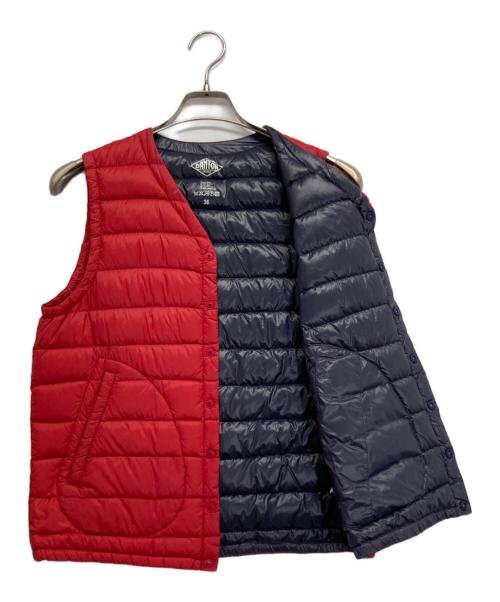 DANTON（ダントン）DANTON (ダントン) ダウンベスト レッド サイズ:Mの古着・服飾アイテム