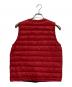 DANTON (ダントン) ダウンベスト レッド サイズ:M：6000円