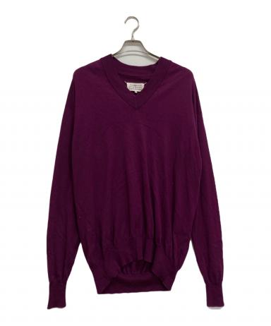 中古・古着通販】Maison Margiela (メゾンマルジェラ) Vネックニット