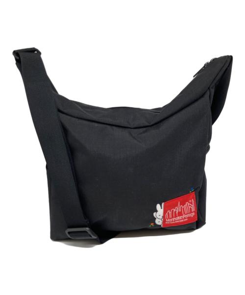 Manhattan Portage（マンハッタンポーテージ）Manhattan Portage (マンハッタンポーテージ) miffy (ミッフィ) メッセンジャーバッグ ブラックの古着・服飾アイテム