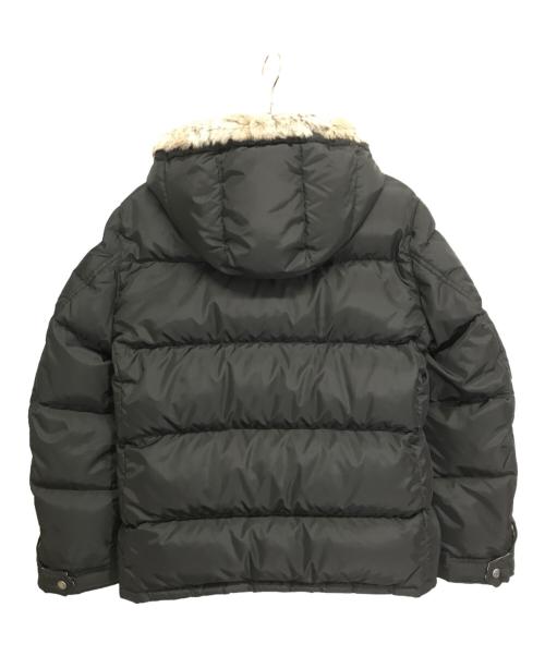 BURBERRY BLACK LABEL（バーバリーブラックレーベル）BURBERRY BLACK LABEL (バーバリーブラックレーベル) ラビットファーダウンジャケット ブラック サイズ:Lの古着・服飾アイテム