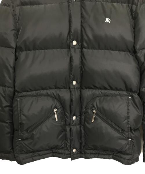 BURBERRY BLACK LABEL（バーバリーブラックレーベル）BURBERRY BLACK LABEL (バーバリーブラックレーベル) ラビットファーダウンジャケット ブラック サイズ:Lの古着・服飾アイテム