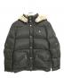 BURBERRY BLACK LABEL（バーバリーブラックレーベル）の古着「ラビットファーダウンジャケット」｜ブラック