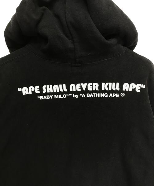 A BATHING APE（ア ベイシング エイプ）A BATHING APE (ア ベイシング エイプ) ARMYパーカー ブラック サイズ:Lの古着・服飾アイテム