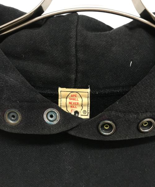 A BATHING APE（ア ベイシング エイプ）A BATHING APE (ア ベイシング エイプ) ARMYパーカー ブラック サイズ:Lの古着・服飾アイテム