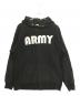 A BATHING APE（ア ベイシング エイプ）の古着「ARMYパーカー」｜ブラック