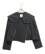 LANVIN en Bleuランバンオンブルー）の古着「ジャケット」｜ブラック