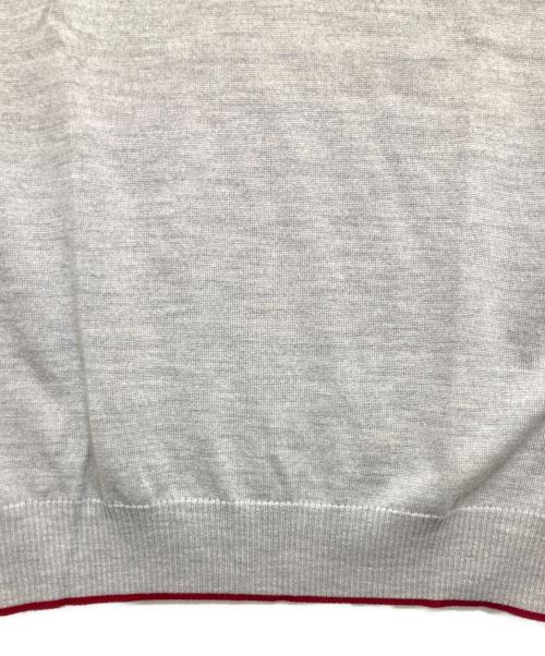 BURBERRY BLACK LABEL（バーバリーブラックレーベル）BURBERRY BLACK LABEL (バーバリーブラックレーベル) ニットベスト グレー サイズ:2の古着・服飾アイテム