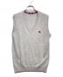 BURBERRY BLACK LABEL（バーバリーブラックレーベル）の古着「ニットベスト」｜グレー