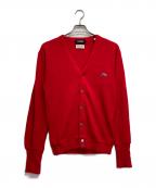 IZODアイゾッド）の古着「ニットカーディガン」｜レッド