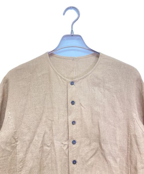 babaghuri（ババグーリ）babaghuri (ババグーリ) リネンワンピース ベージュ サイズ:表記無の古着・服飾アイテム