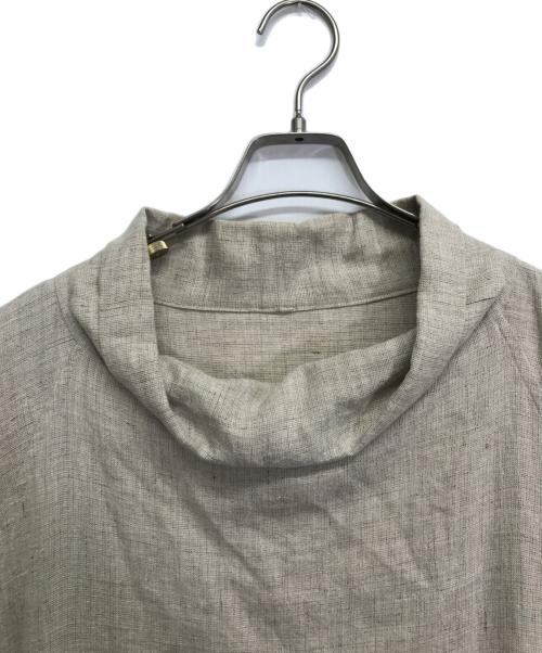 JURGEN LEHL（ヨーガンレール）JURGEN LEHL (ヨーガンレール) リネンワンピース ベージュ サイズ:Mの古着・服飾アイテム