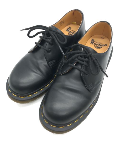 Dr.Martens（ドクターマーチン）Dr.Martens (ドクターマーチン) 3ホールレザーシューズ ブラック サイズ:UK6の古着・服飾アイテム