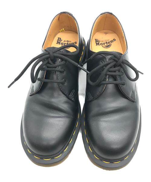 Dr.Martens（ドクターマーチン）Dr.Martens (ドクターマーチン) 3ホールレザーシューズ ブラック サイズ:UK6の古着・服飾アイテム