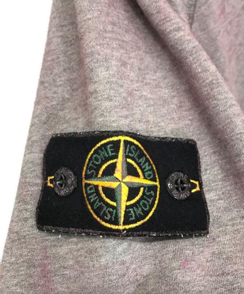 STONE ISLAND（ストーンアイランド）STONE ISLAND (ストーンアイランド) DUST COLOUR TREATMENT SWEATSHIRT グレー サイズ:Lの古着・服飾アイテム