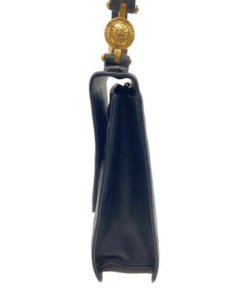 GIANNI VERSACE（ジャンニ・ヴェルサーチ）GIANNI VERSACE (ジャンニ・ヴェルサーチ) ハンドバッグ ブラックの古着・服飾アイテム