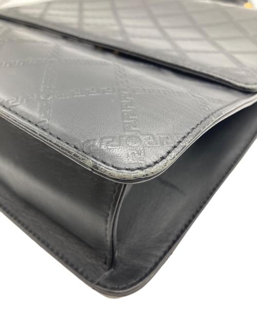 GIANNI VERSACE（ジャンニ・ヴェルサーチ）GIANNI VERSACE (ジャンニ・ヴェルサーチ) ハンドバッグ ブラックの古着・服飾アイテム