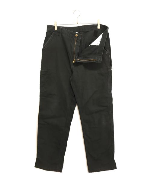 CarHartt（カーハート）CarHartt (カーハート) ペインターパンツ ブラック サイズ:38×34の古着・服飾アイテム