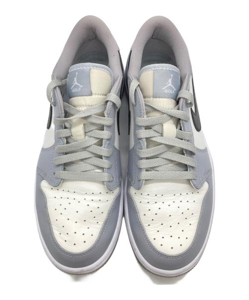 NIKE（ナイキ）NIKE (ナイキ) Nike Air Jordan 1 Low Golf ホワイト×グレー サイズ:27.5の古着・服飾アイテム