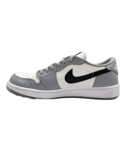 NIKE（ナイキ）NIKE (ナイキ) Nike Air Jordan 1 Low Golf ホワイト×グレー サイズ:27.5の古着・服飾アイテム