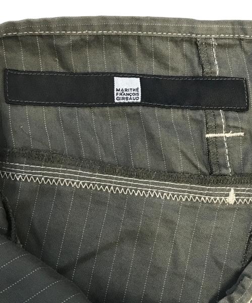 MARITHE+FRANCOIS GIRBAUD（マリテフランソワジルボー）MARITHE+FRANCOIS GIRBAUD (マリテフランソワジルボー) アシンメトリースカート グリーン サイズ:Sの古着・服飾アイテム