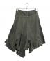 MARITHE+FRANCOIS GIRBAUD (マリテフランソワジルボー) アシンメトリースカート グリーン サイズ:S：12000円