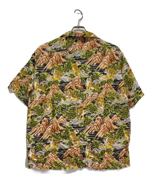 WAREHOUSE（ウエアハウス）WAREHOUSE (ウエアハウス) アロハシャツ ブラック サイズ:Mの古着・服飾アイテム