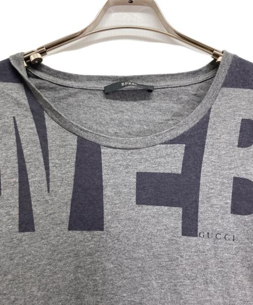 GUCCI（グッチ）GUCCI (グッチ) Tシャツ グレー サイズ:表記無しの古着・服飾アイテム