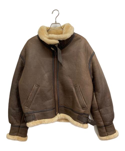 HARAJUKU MOTHER（ハラジュクマザー）HARAJUKU MOTHER (ハラジュクマザー) B-3フライトジャケット ブラウン サイズ:Lの古着・服飾アイテム