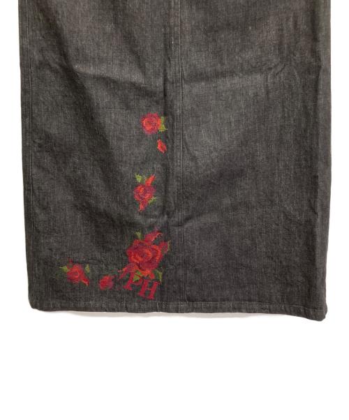 PINK HOUSE（ピンクハウス）PINK HOUSE (ピンクハウス) デニムスカート インディゴ サイズ:Lの古着・服飾アイテム