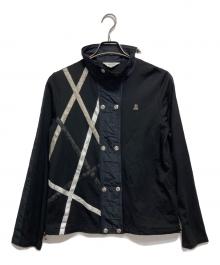 LANVIN SPORT（ランバン スポーツ）の古着「切替ジャケット」｜ブラック