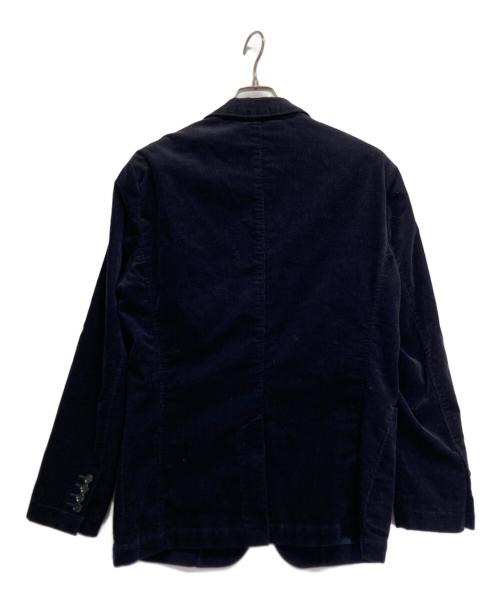 HUGO BOSS（ヒューゴ ボス）HUGO BOSS (ヒューゴ ボス) コーデュロイジャケット ネイビー サイズ:46の古着・服飾アイテム
