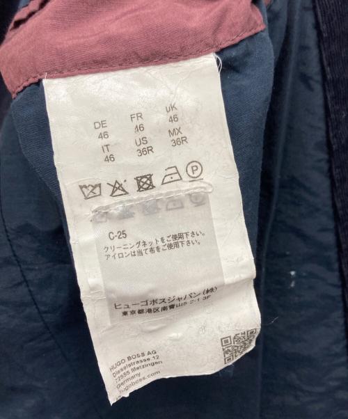HUGO BOSS（ヒューゴ ボス）HUGO BOSS (ヒューゴ ボス) コーデュロイジャケット ネイビー サイズ:46の古着・服飾アイテム