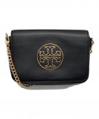 TORY BURCHトリーバーチ）の古着「チェーンショルダーバッグ」｜ブラック