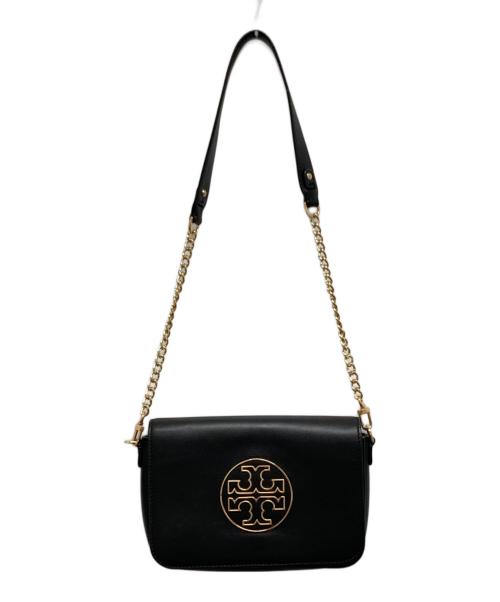TORY BURCH（トリーバーチ）TORY BURCH (トリーバーチ) チェーンショルダーバッグ ブラックの古着・服飾アイテム