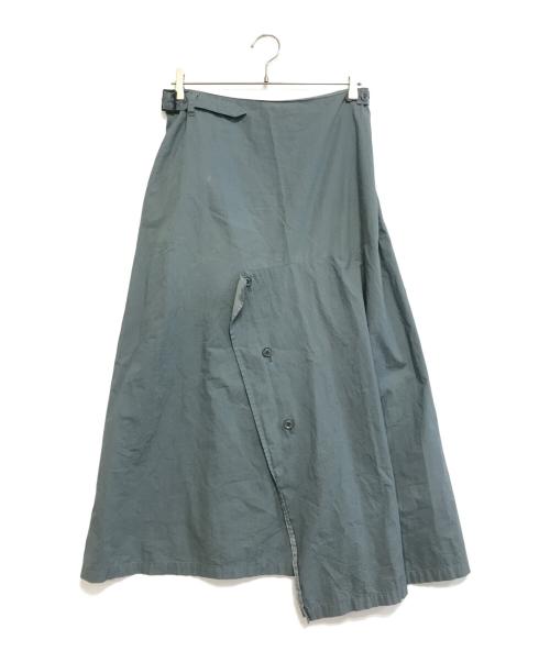 Y's（ワイズ）Y's (ワイズ) グルカマキシスカート ブルー サイズ:SIZE 2の古着・服飾アイテム